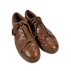 J Crew Men's Size 9 Brown Leather Casual Shoes AQ226